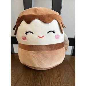 Squishmallows Carmelita 8” 2021 Food Mix S'mores Plush Soft Cuddly Toy Washable